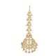 Handmade Kundan Pearl Heritage Maang Tikka Ornament